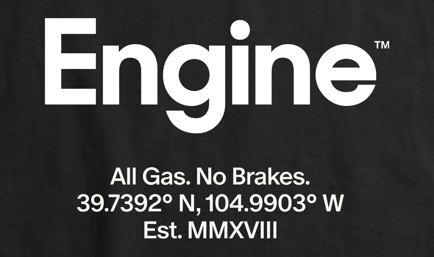 Engine All Gas No Brakes Hoodie