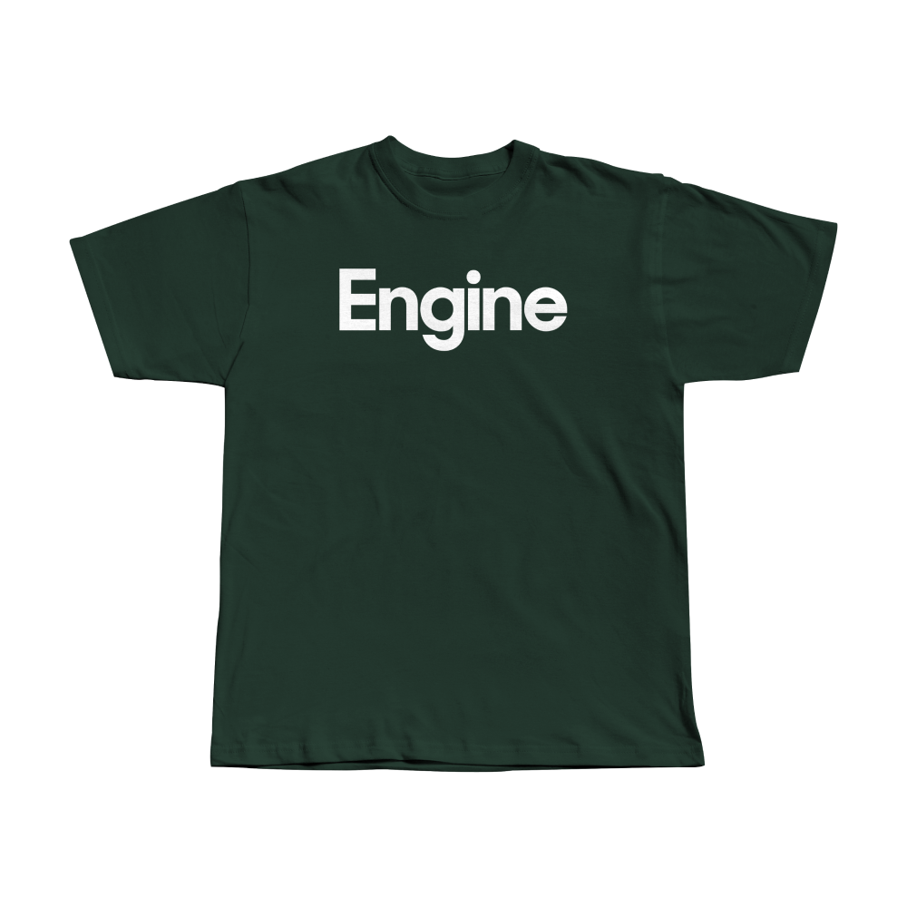 Green Basic Engine Tee