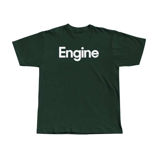 Green Basic Engine Tee
