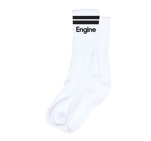Engine Stripe Crew Sock