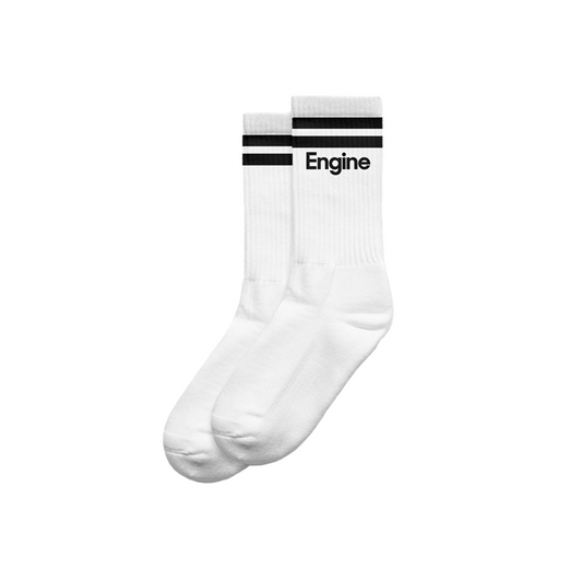 Engine Stripe Crew Sock