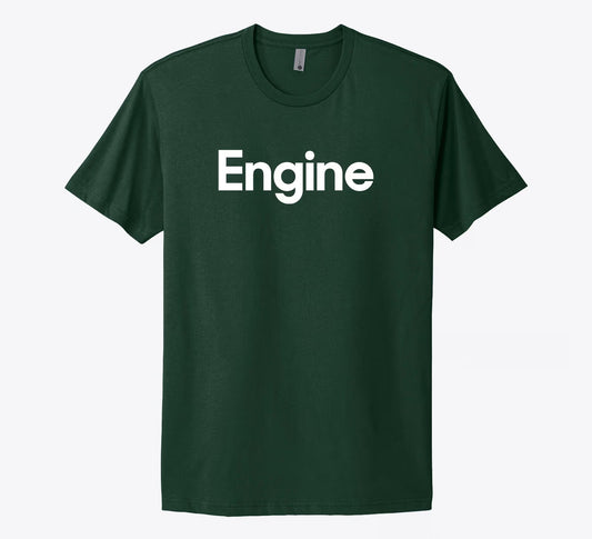 Green Basic Engine Tee