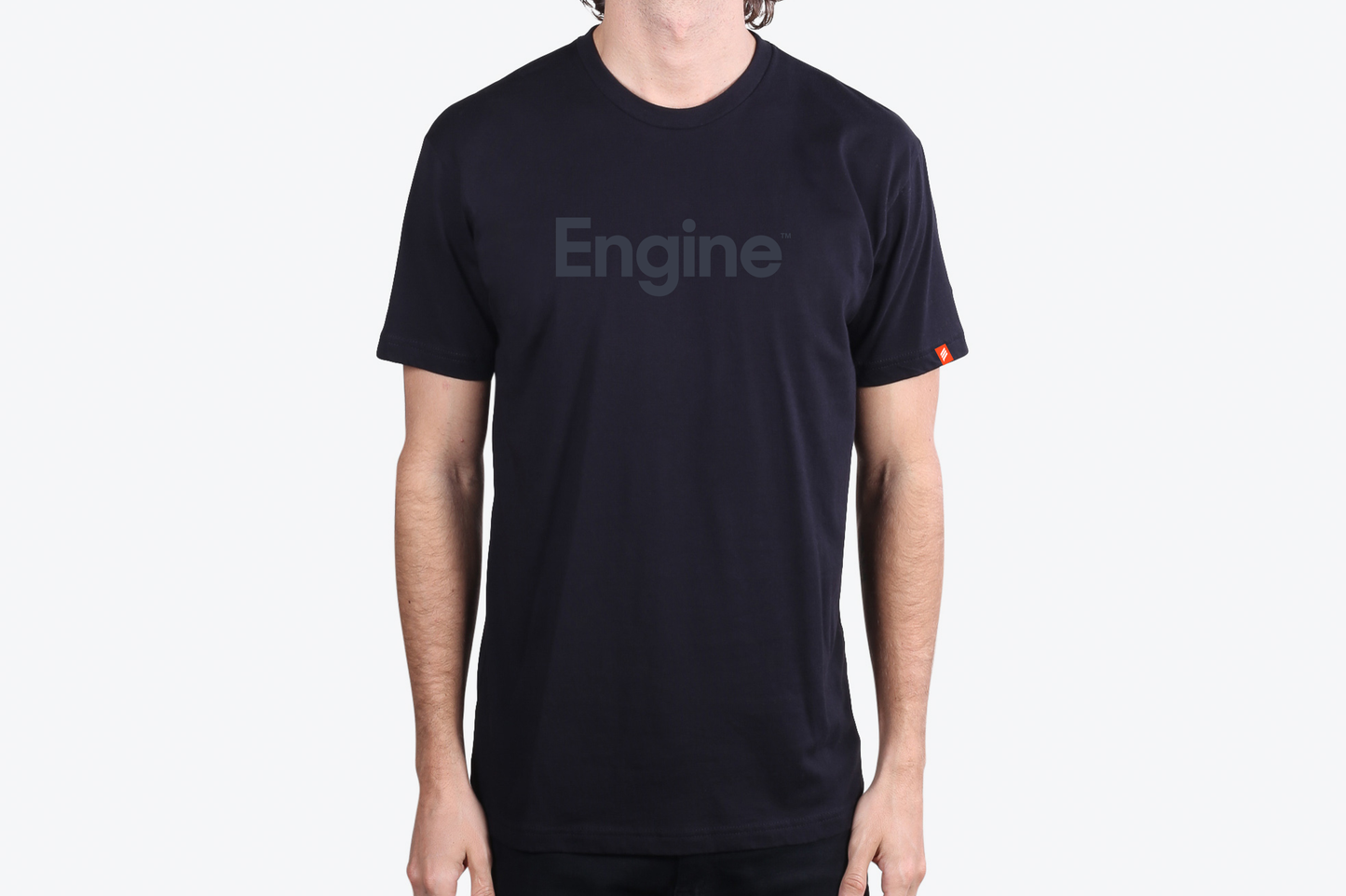 Dark Grey Engine Tee